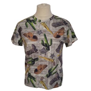 Cowboy t-shirt. str. M