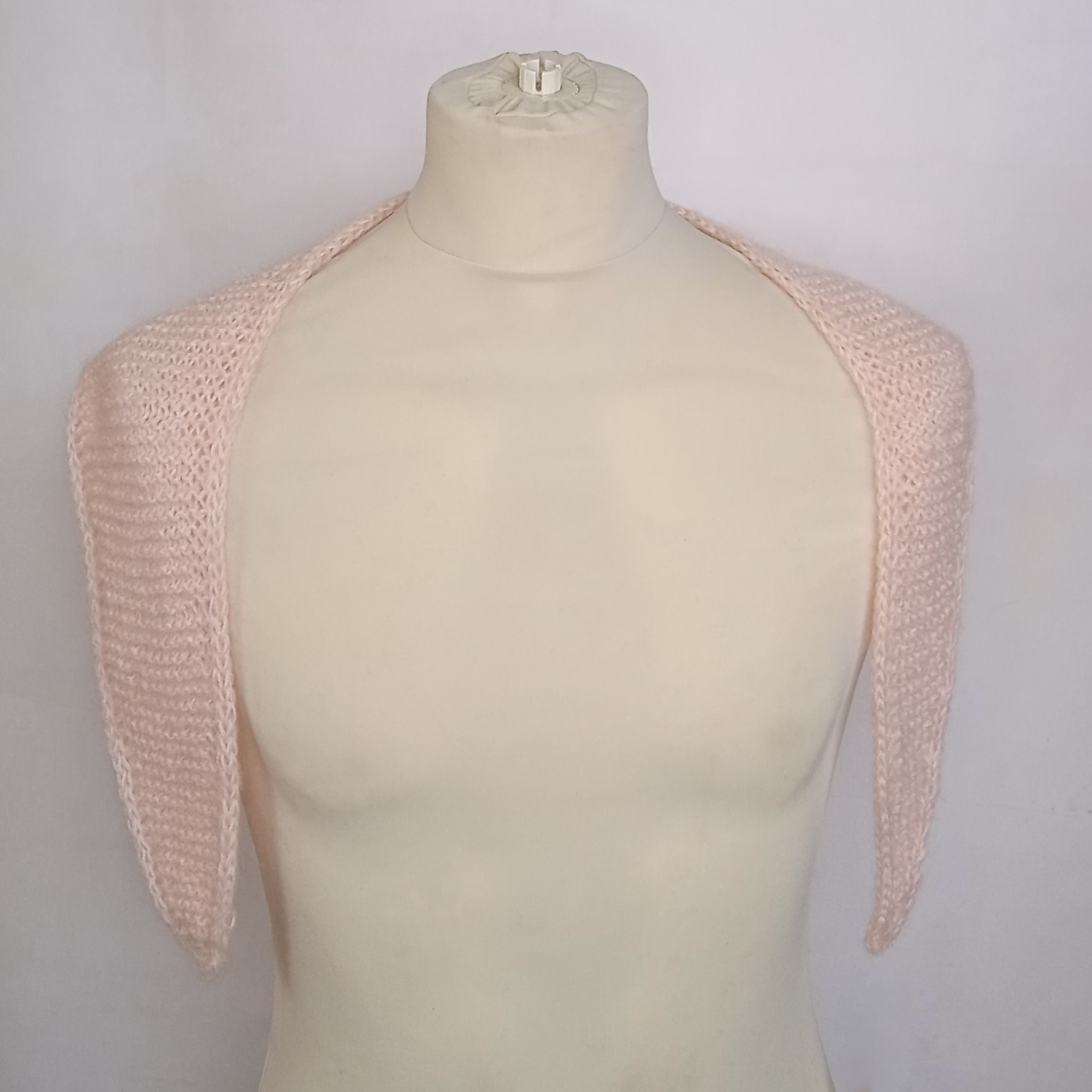 Lyserødt "Sofie" halstørklæde