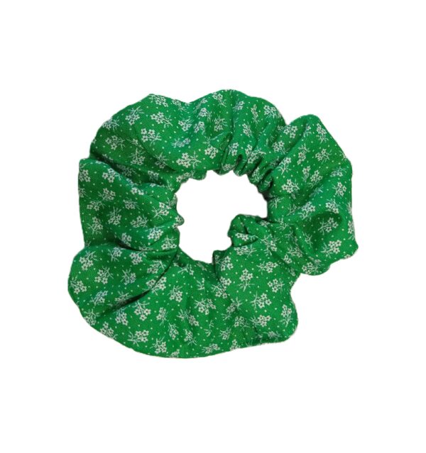 Frisk grøn Scrunchie