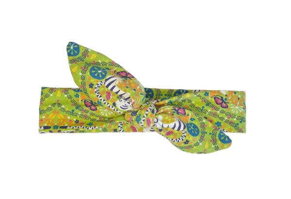Grøn jungle hårbånd Str. 42 cm omkreds