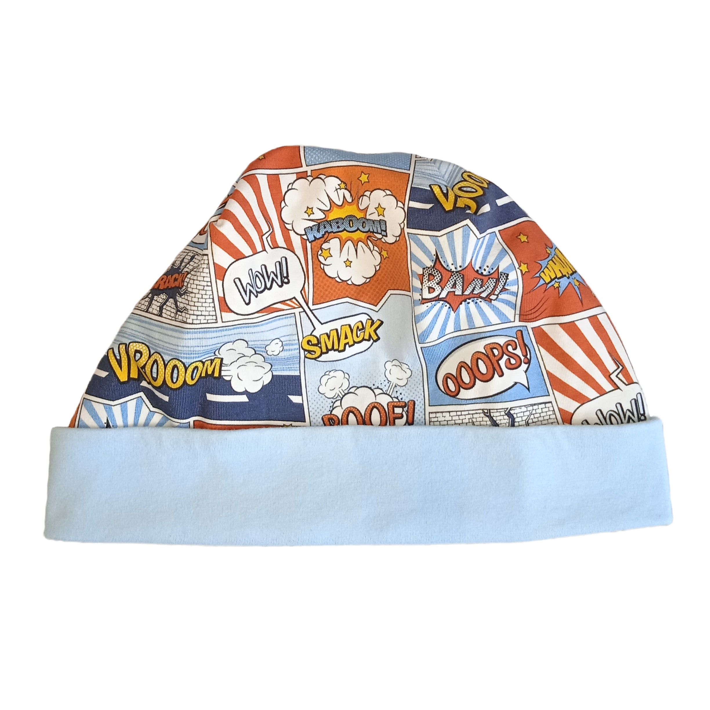 Tegneseriehue Str. 50 cm/ 5-10 år