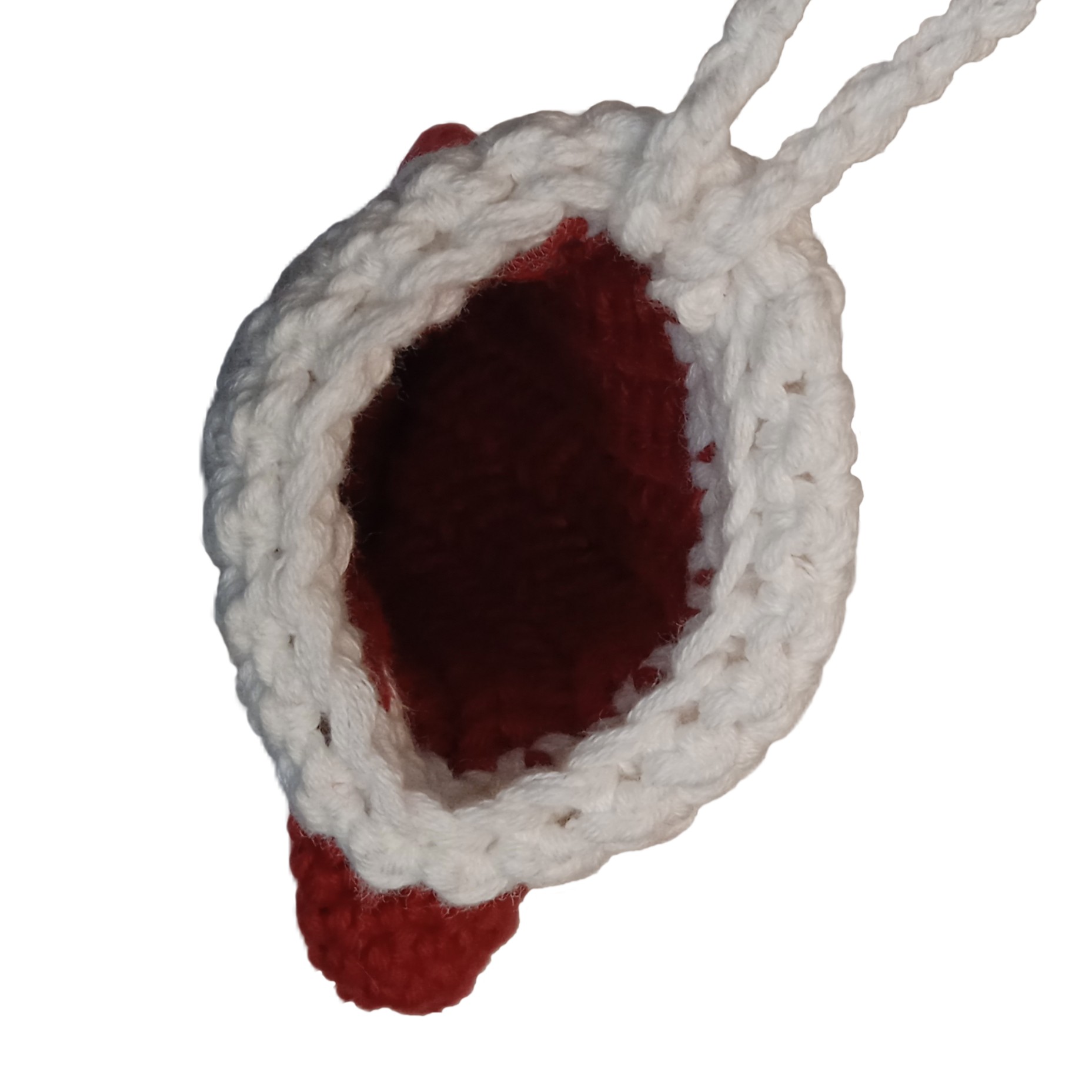 Lille hæklet julesok