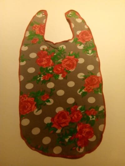 Hagesmæk, grå med roser