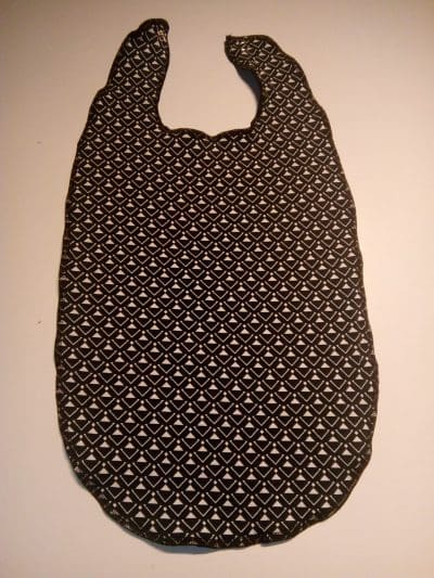 Hagesmæk, sort og hvid