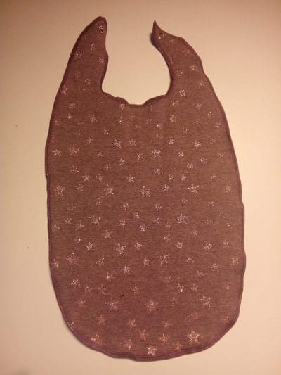 Hagesmæk, lilla med sølv stjerner