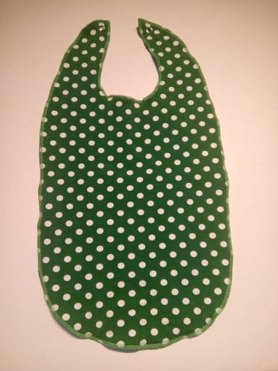 Hagesmæk, grøn med prik