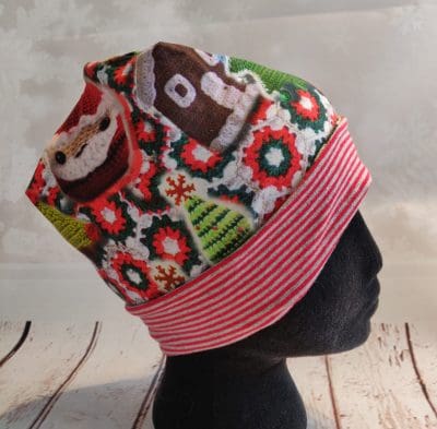 Sjov Julehue. Str. 10-99 år.