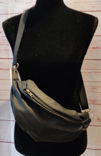 BUMBAG i ÆGTE SKIND