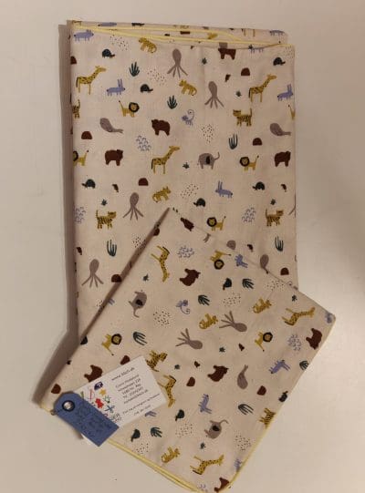 Baby sengetøj - Dyr på savnnen