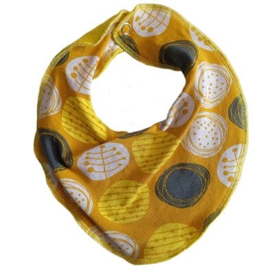 Savlesmæk. Karrygul med mønstre