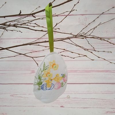 Stort påskeæg til ophæng