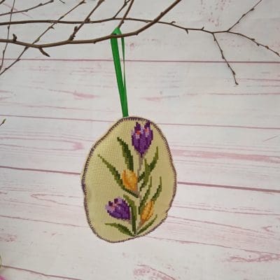 Stort påskeæg til ophæng