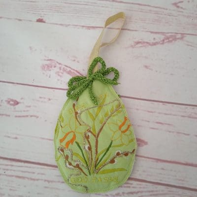 Stort påskeæg til ophæng