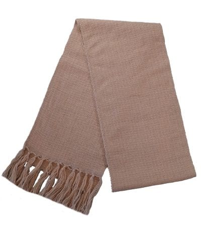 Minimalistisk vævet halstørklæde